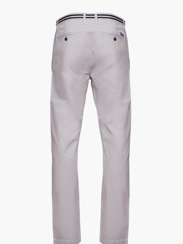 Pantalones chinos beige lisos