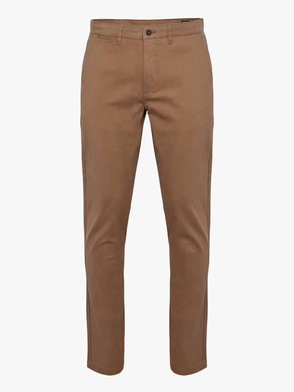 Pantalones Chinos Slim Fit Sarga Camel