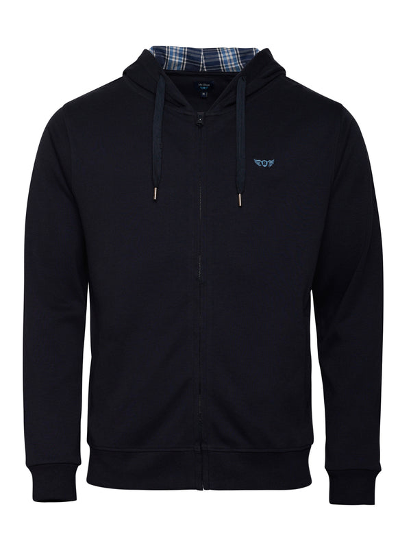 Blue Hoodie with Logo