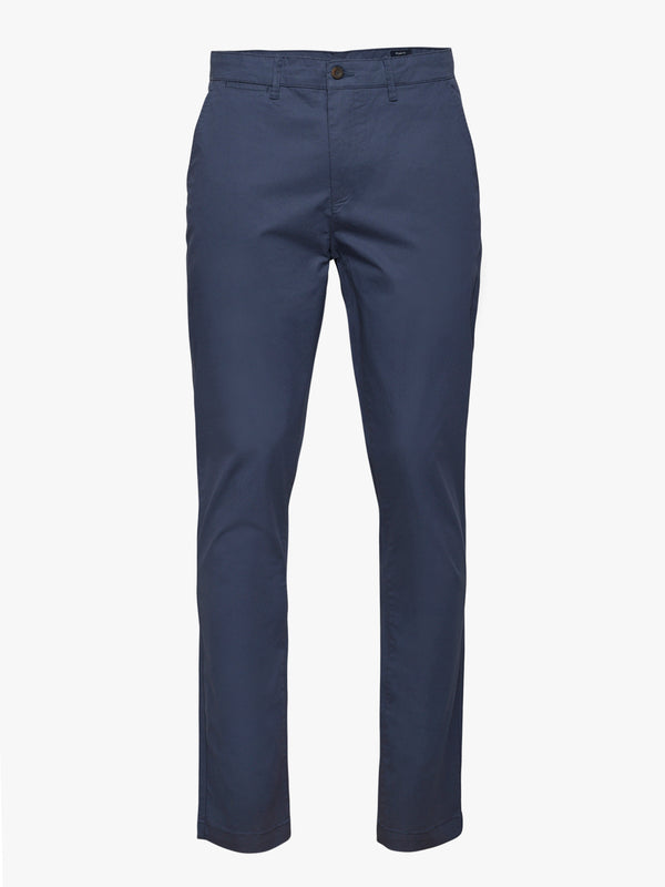 Pantalones azul de ajuste regular