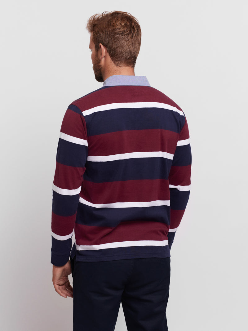 Rugby Regular Fit Red Long Sleeve