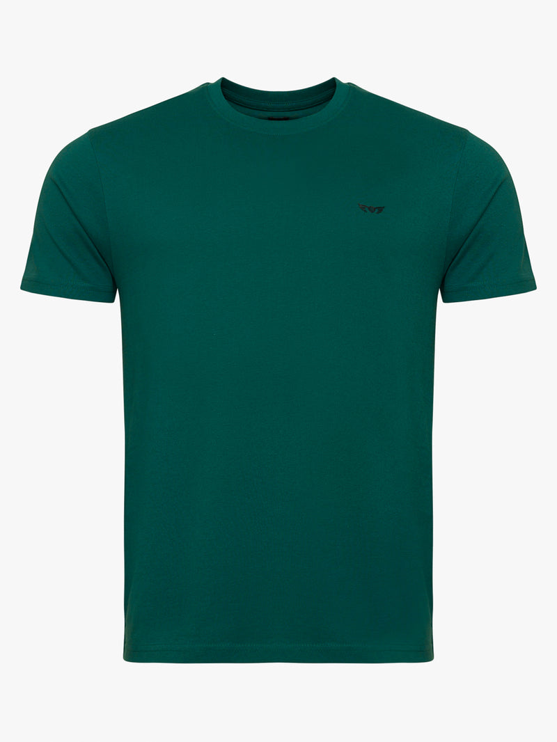 Camiseta 100% de algodón verde