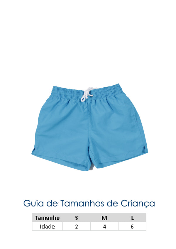 Swim shorts Child blue medium