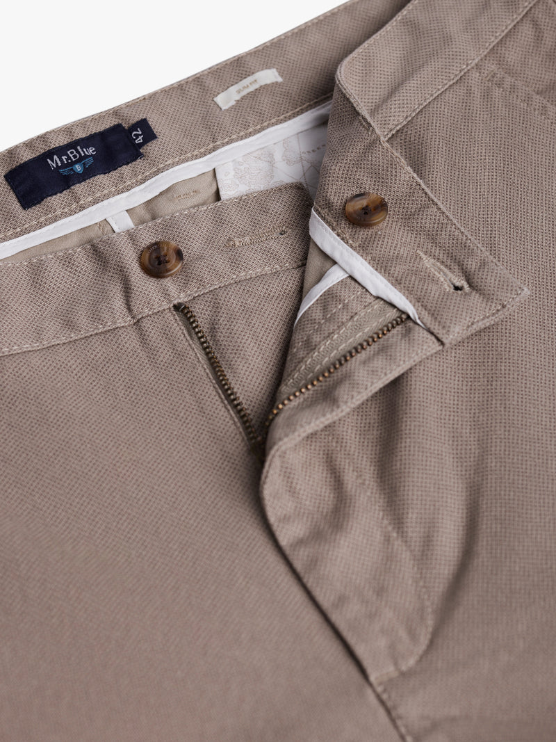 Calças Chinos Slim Fit Twill Beges