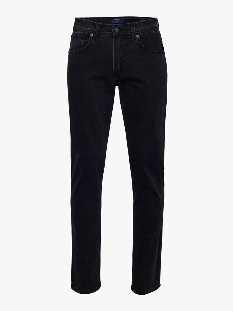 Pantalones Vaqueros Slim Fit Negros