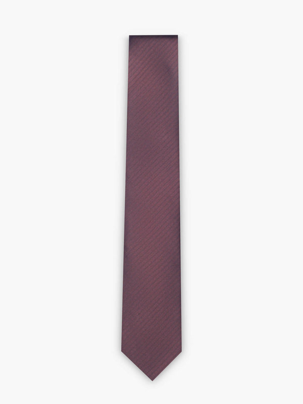 Gray silk tie