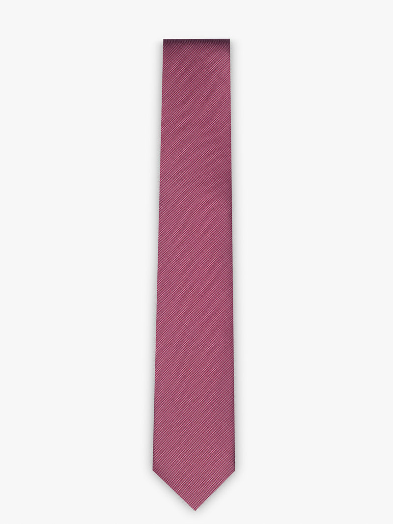 Bordeaux and white tie