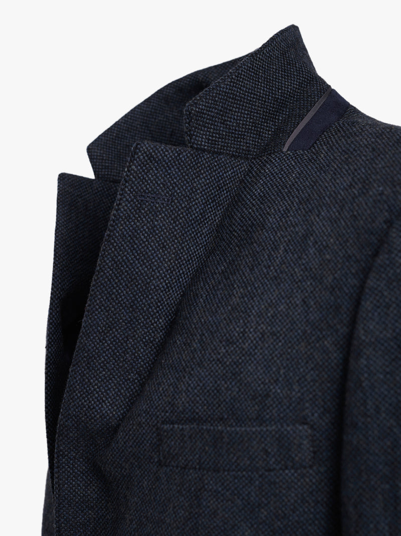 Blue Wool Blazer