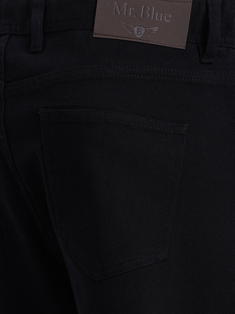 Pantalones Chinos Slim Fit Sarga Negro