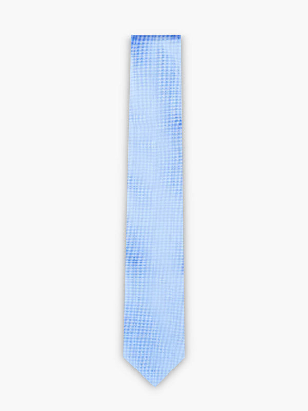 Medium Blue Small Square Tie