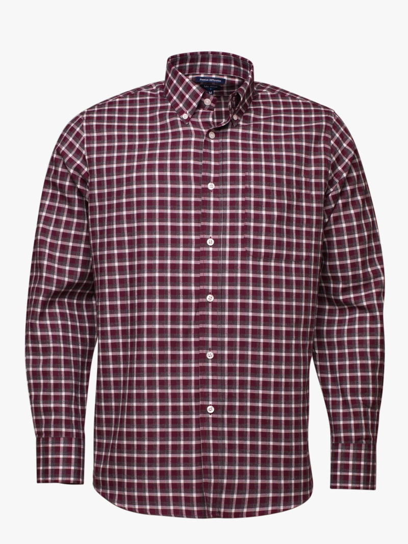 Small square flannel shirt with pocket