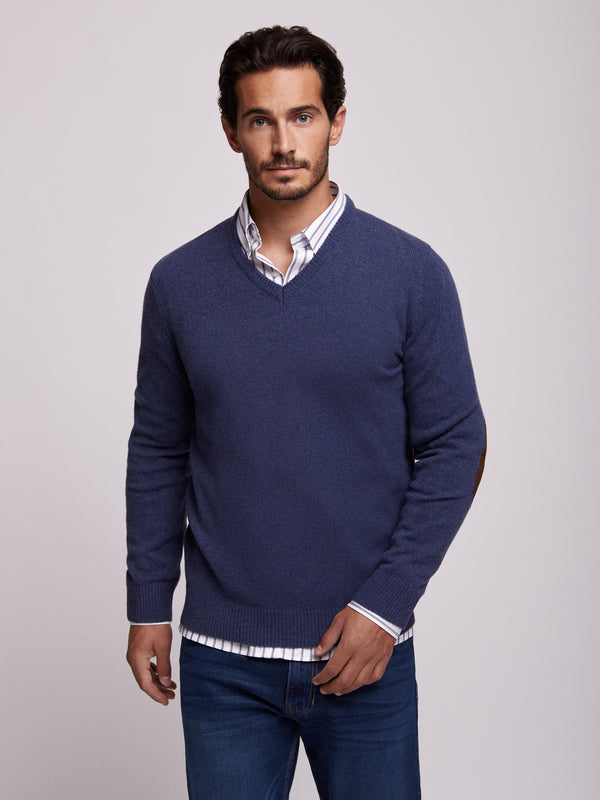 Pullover Regular Fit Azul