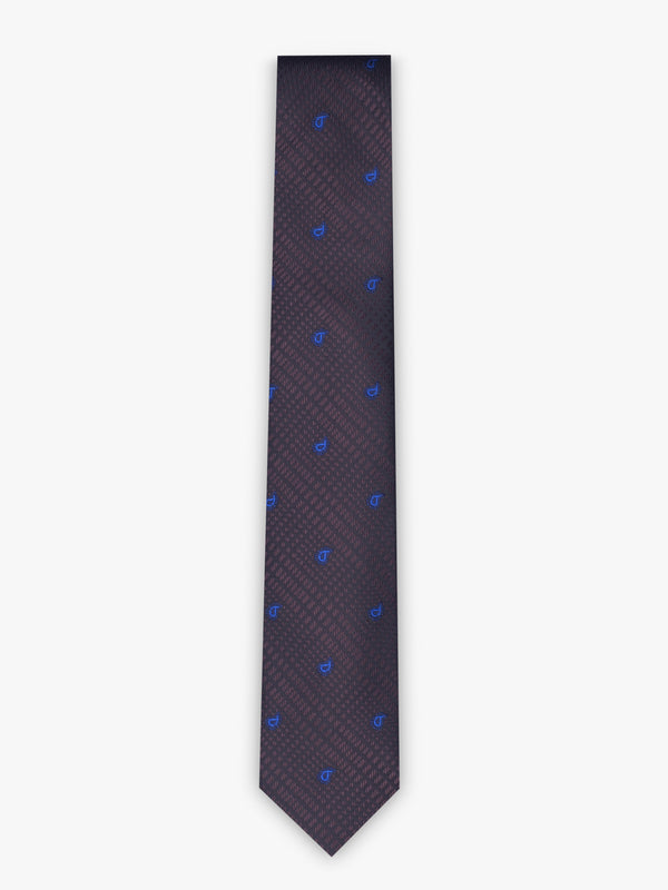 Fancy tie bordeaux oscuro