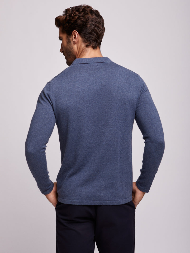 Blue Long Sleeve Pullover