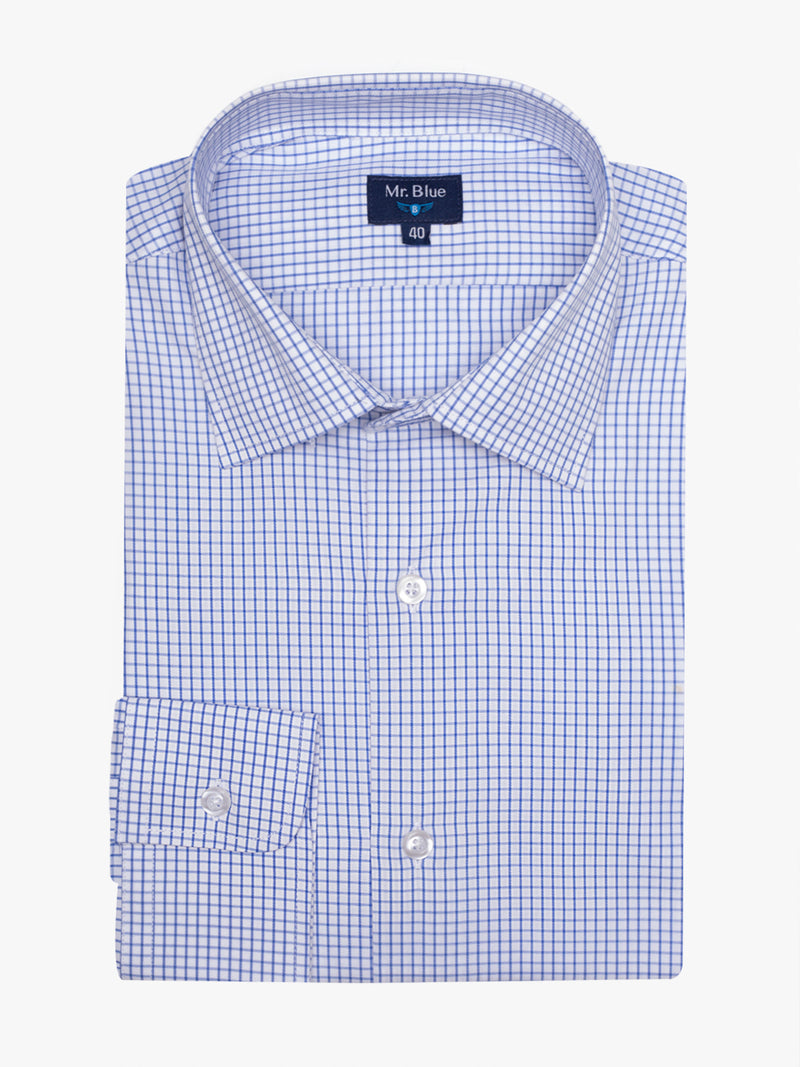 Blue Vichy Classic Shirt