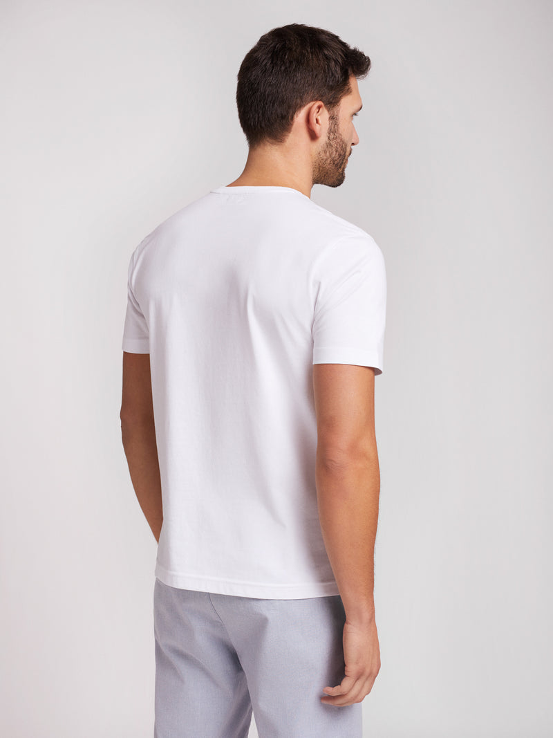 T-Shirt Branca Manga Curta