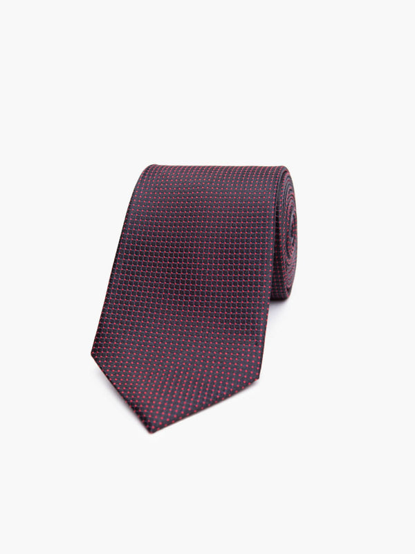 Spotted Silk Tie