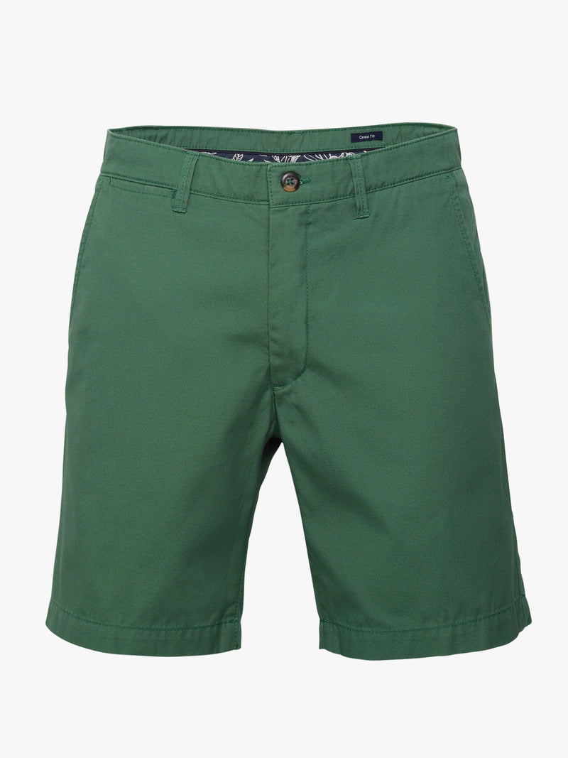 Casual Fit Green Shorts