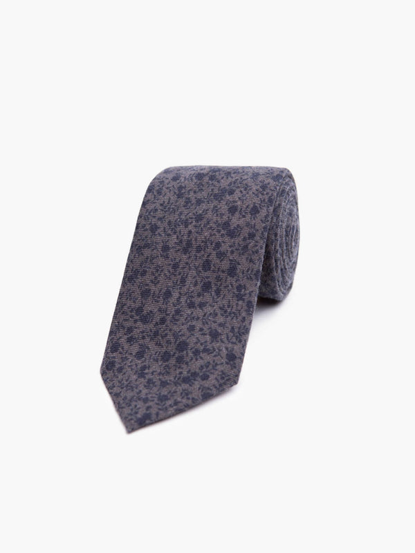 Printed Wool Tie