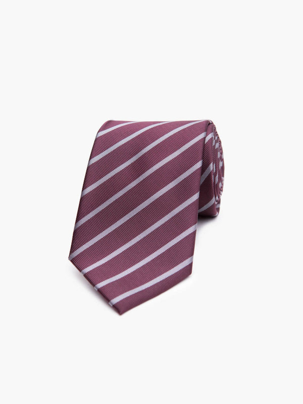 Thin striped tie