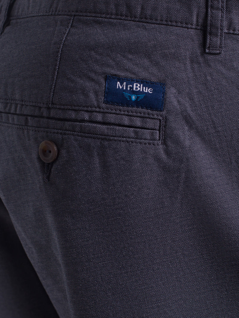 Dark blue 100% cotton chino pants