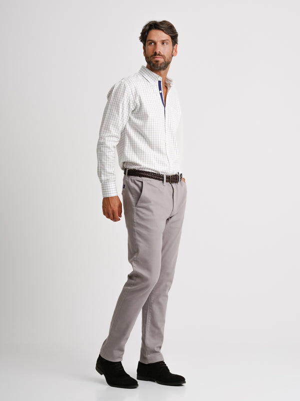 Camisa Regular Fit Twill Branca