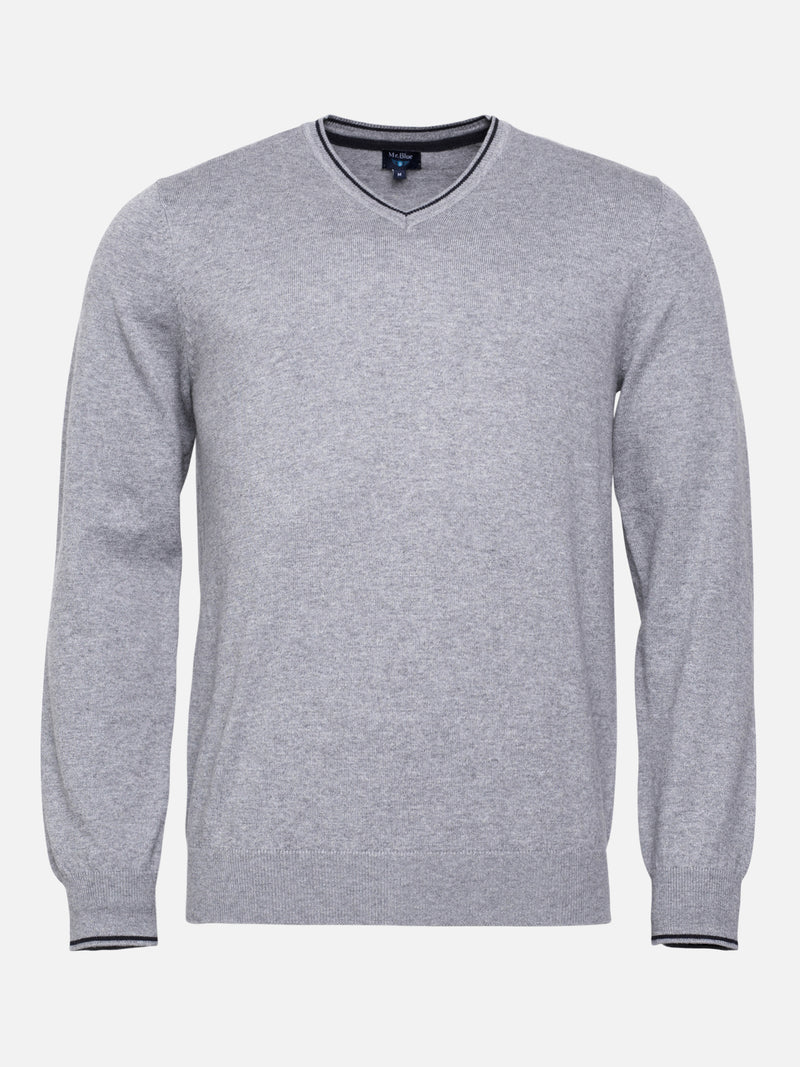 Regular Fit Pullover Grey Long Sleeve