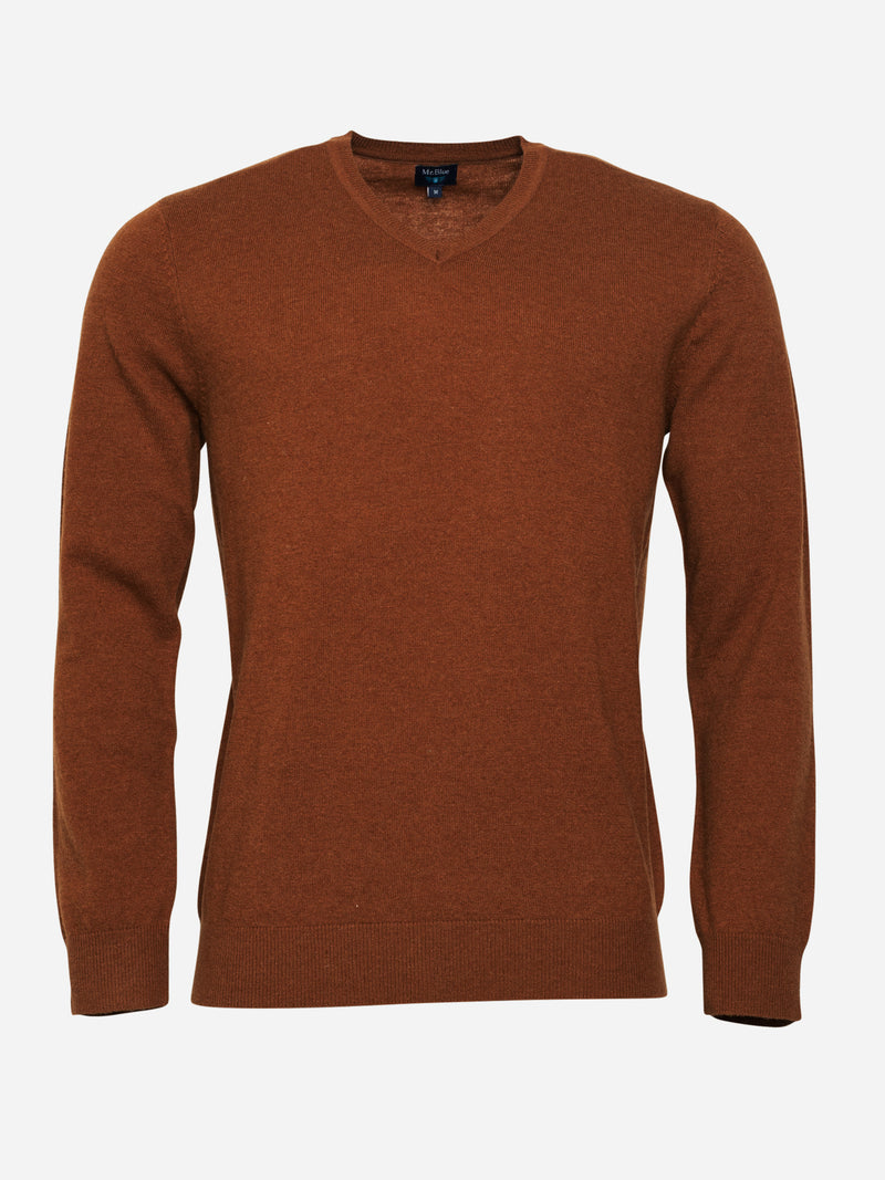 Regular Fit Pullover Brown Long Sleeve