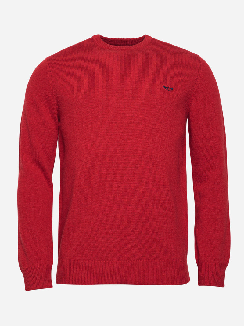 Pullover Regular Fit Vermelho Manga Comprida