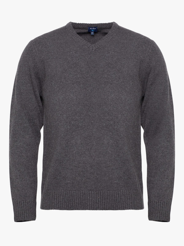 Dark Grey Wool Pullover