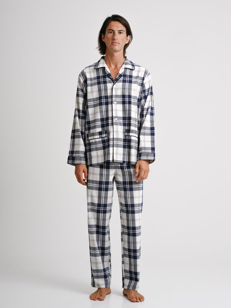 Blue Long Sleeve Pajamas