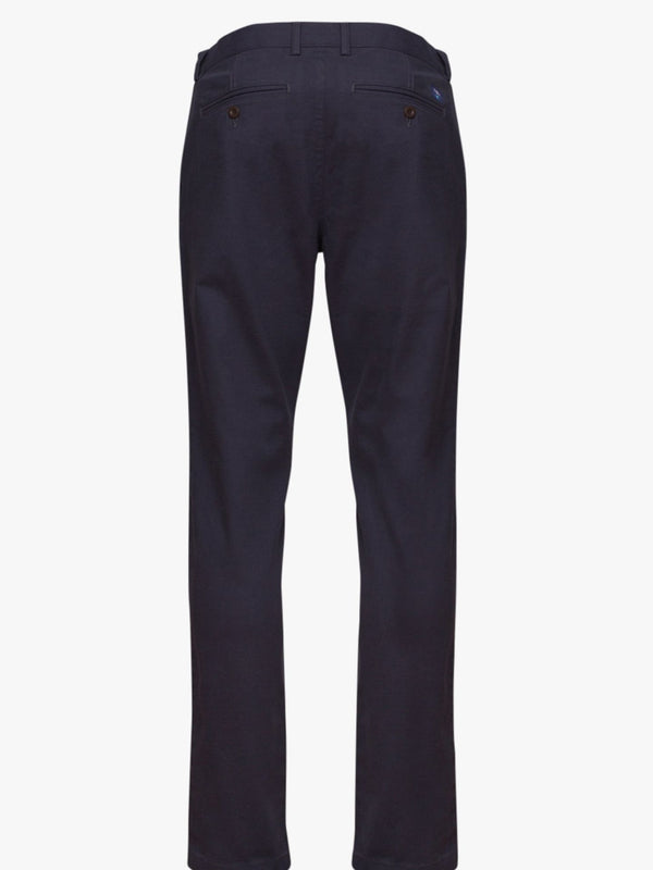 Slim Fit Structured Chino Trousers