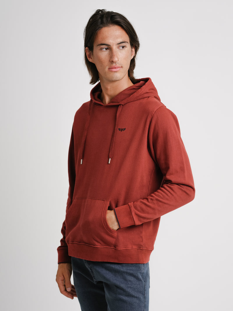 Red Hoodie With Logo