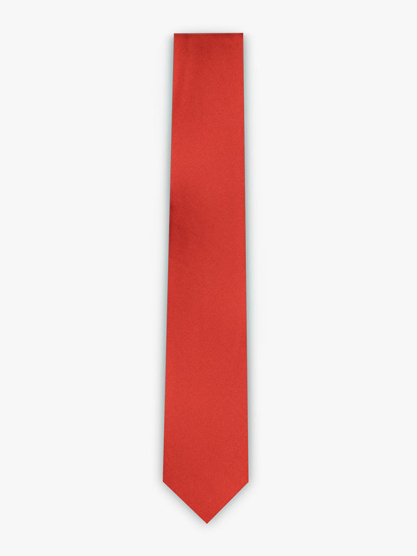 Red Polyester Tie