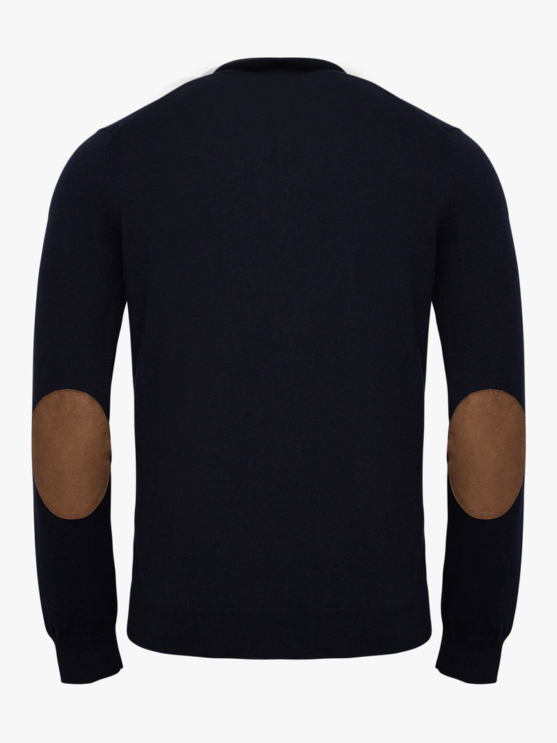 Pullover Merino Wool Fine Blue