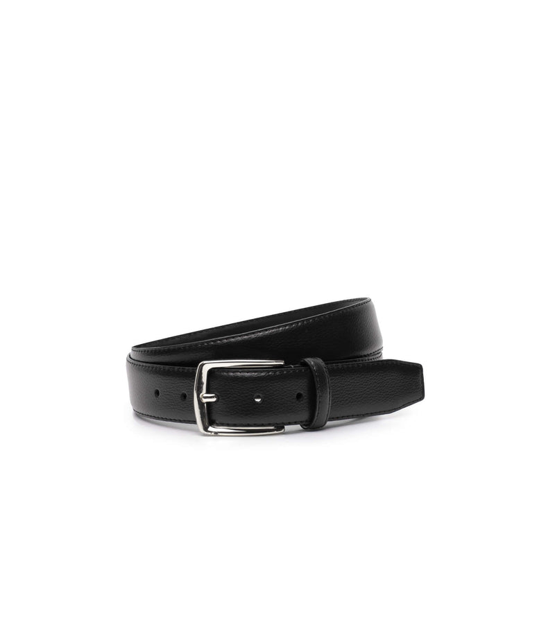 Textured Leather Belt