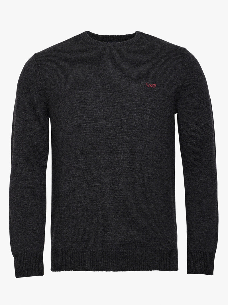 Pullover Thick Wool Grey