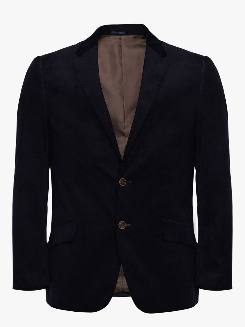 Blue Cotton Blazer