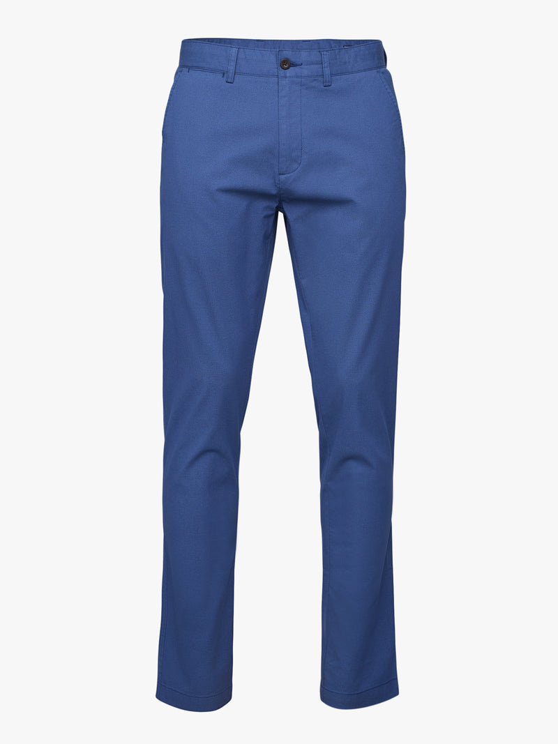 Blue Regular Fit Pants