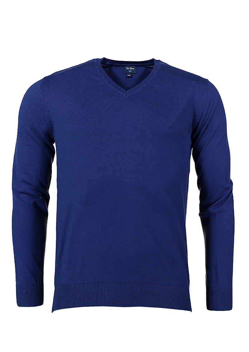 V-NECK PULLOVER WITH CASHMERE