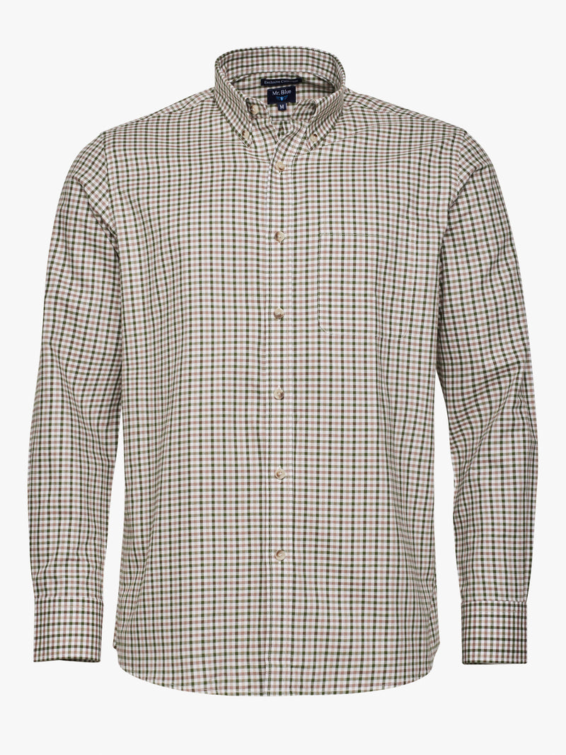 Camisa Regular Fit Vaiela Beige