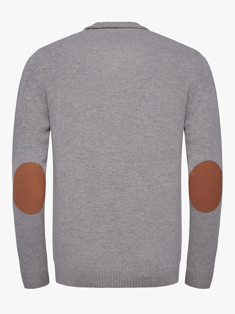 Grey Thick Wool Pullover