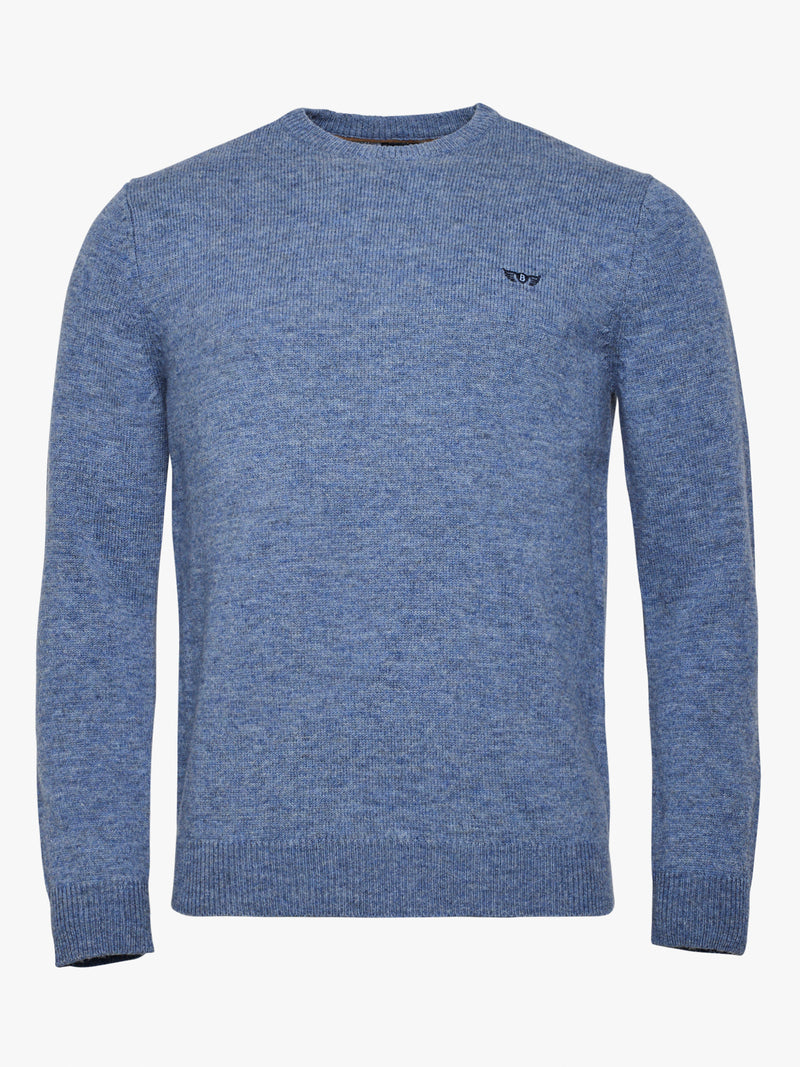 Pullover Thick Blue Wool