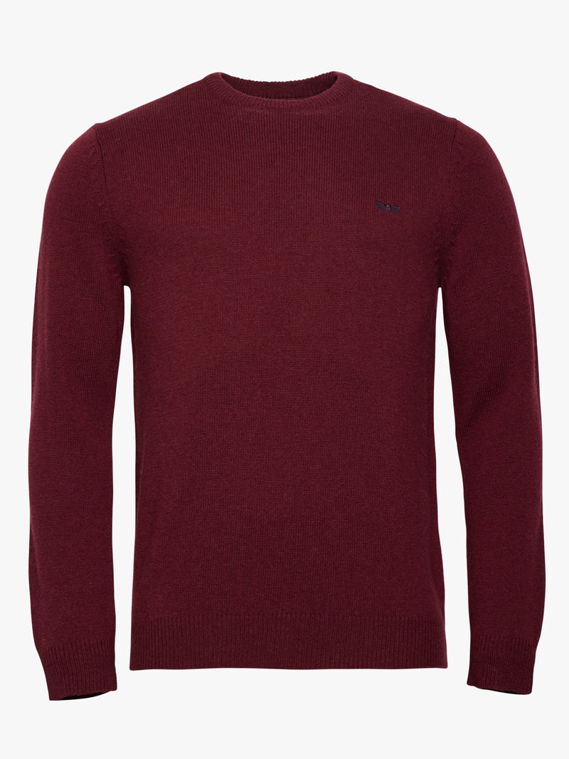 Red Thick Wool Pullover