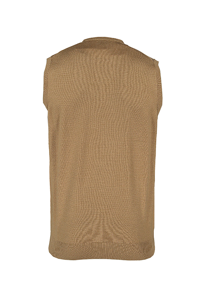 WOOL V-NECK VEST