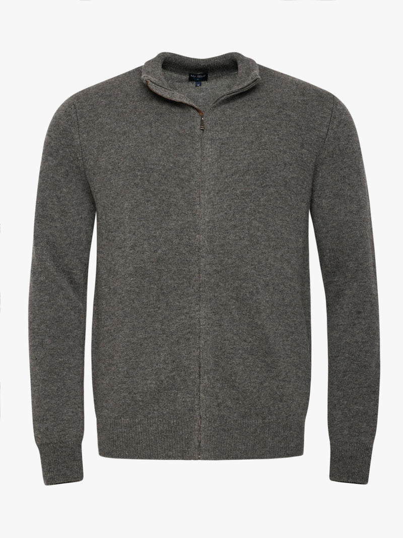 Pullover Thick Wool Grey