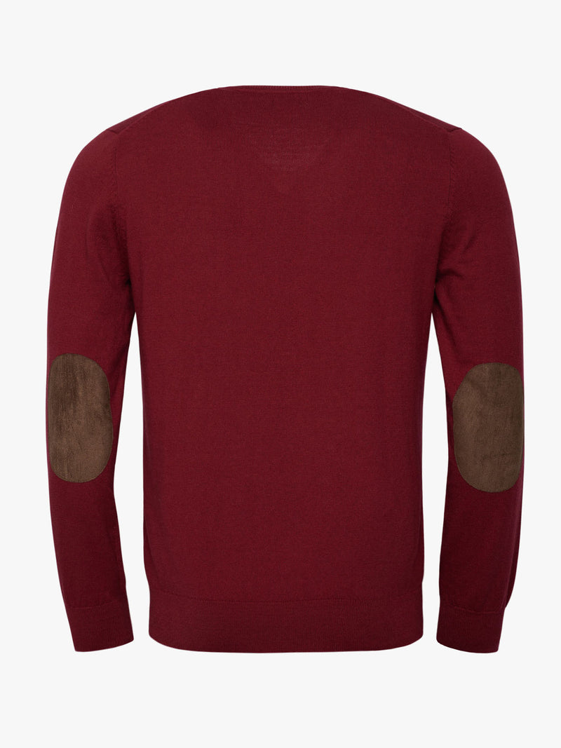 Pullover Merino Wool Fine Red