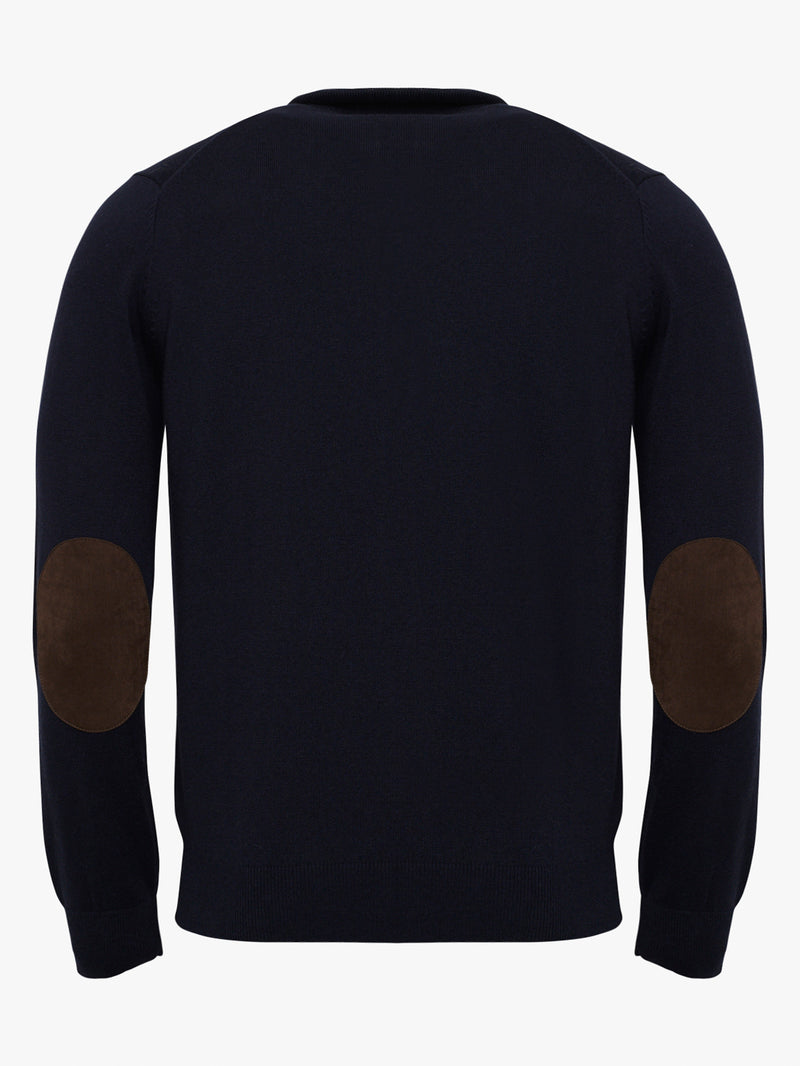 Pullover Merino Wool Fine Blue