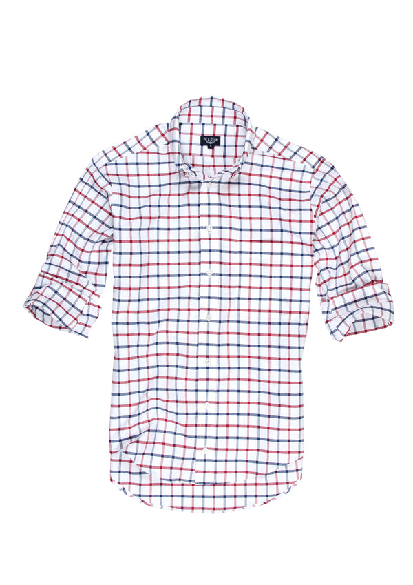 Camisa Regular Fit Branca Mr. Blue