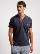 Polo de piqué de corte estándar de Mr. Blue
